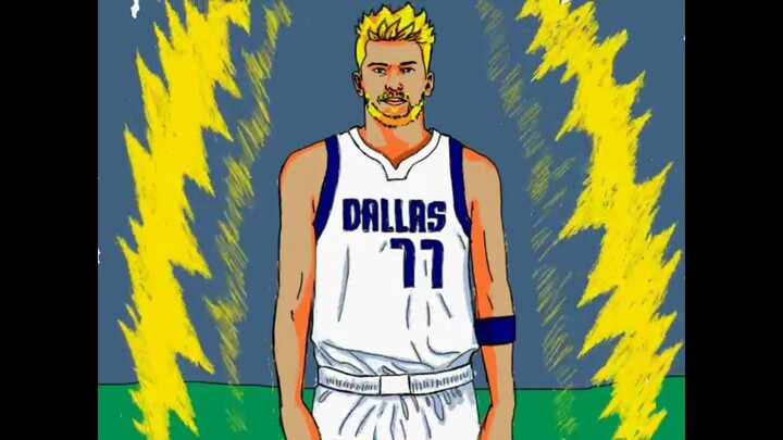 Luka Doncic Goes Super Saiyan