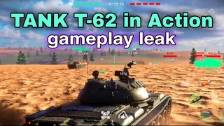 Modern Warships: TANK T-62 in Action gameplay leak . future update