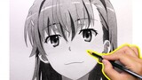 Use Tsinghua exam paper to draw a picture of Misaka Mikoto! ! Paojie Bilibili~~[Hand-painted]