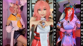 Genshin Impact Cosplay Tik Tok Compilation #22