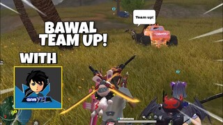 TEAM UP DAW KAMI! WITH GABYEL , KEIZ & SHIN TV 18 SQUAD KILLS [ ROS TAGALOG ]