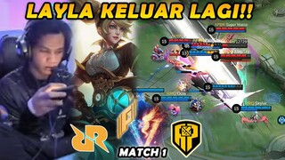 LAYLA SKYLAR LAGI2 KELUAR MELAWAN SANG JUARA M5!! AJANG PEMBUKTIAN VREN!! - RRQ VS BREN MATCH 1