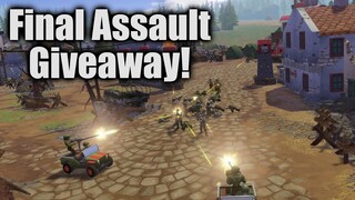 Final Assault Giveaway!