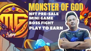 MOGWAR - MONSTER OF GOD NFT PRE-SALE + MINI GAME (TAGALOG)