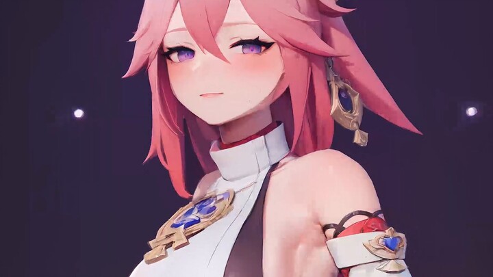 [AI Animation] Cú lắc hông của Miko-sama❤️