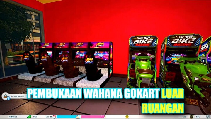 Pembukaan Wahana Gokart Luar Ruangan