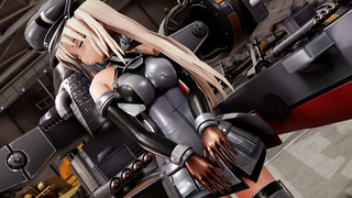 4K2160p MMD KanColle เรือประจัญบาน Bismarck drei Suicide Parade Ray-MMD