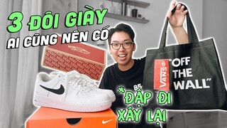 👟 NHỮNG ĐÔI SNEAKERS GIÁ RẺ AI CŨNG NÊN CÓ TRONG TỦ GIÀY: Nike, Vans, Converse | maybayvlog