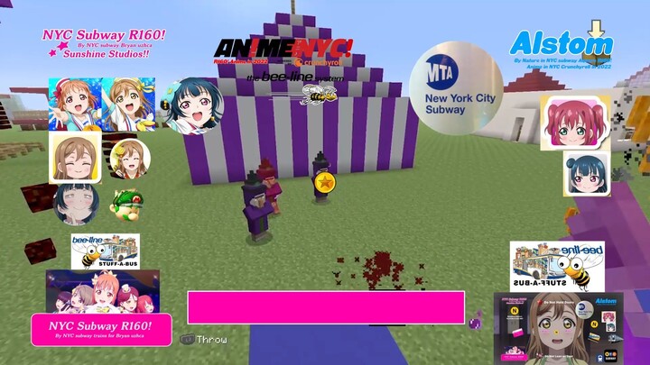 R160 Alstom Aqours of Amusement parks in new lots avenue in love live sushine