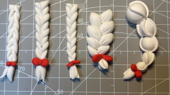 Clay tutorial | 5 super practical braid methods, code and pinch slowly~