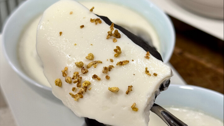 [College Student Career Guidance] Black Sesame Milk Dessert! This time-honored black sesame paste is