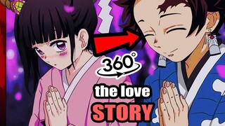 el DIA en Que TANJIRO CONOCE a KANAO en REALIDAD VIRTUAL ❤️TANJIRO X KANAO 😳 demon slayer vr