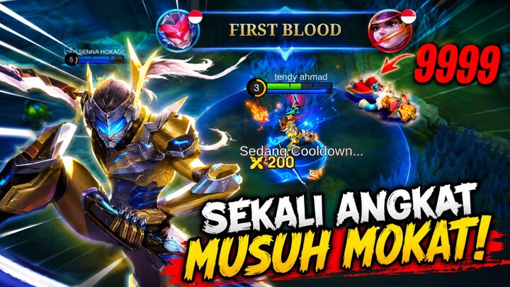 saber sekali angkat musuh mokad