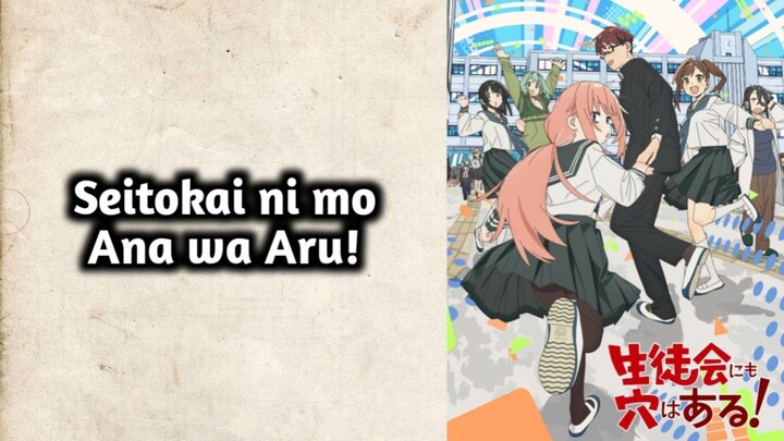 Seitokai ni mo Ana wa Aru - E1 Sub Indo