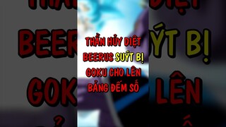 Thần Hủy Diệt Beerus Suýt Bị Goku Cho Lên Bảng Đếm Số #wibuclub #dragonball