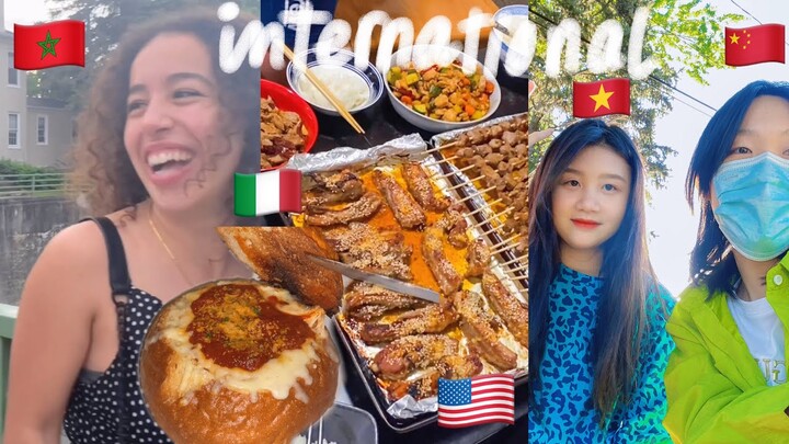 48H GIAO LƯU CÙNG BÈ BẠN NĂM CHÂU 🇨🇳🇺🇸🇲🇦🇮🇹