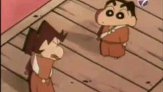 crayon shonchan - dilarikan hantu malay