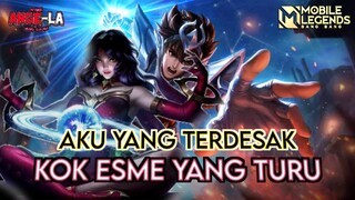 GUE YANG TERDESAK KOK KAMU YANG TURU - BADANG PEGASUS MOBILE LEGENDS X SAINT SEIYA