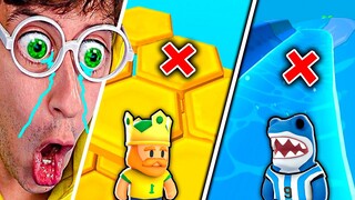 PROHIBIDO TOCAR el COLOR Skin de MUNDIAL ⛔😨!!! (reto imposible) - Stumble Guys TEKENDO