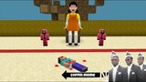 Squid Game Scary Doll in Minecraft - Coffin Meme