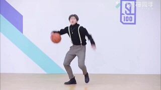 蔡徐坤原版无特效打篮球视频