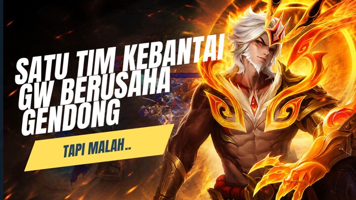 Satu Team Kebantai, Musuh Sombong! Gini Cara Ngalahinnya | Mobile Legends