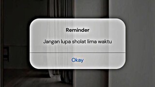 jangan lupa solat😊