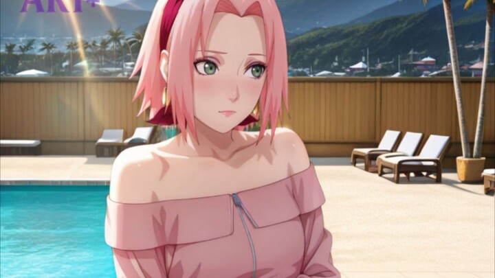 RENANG BARENG SAKURA HARUNO