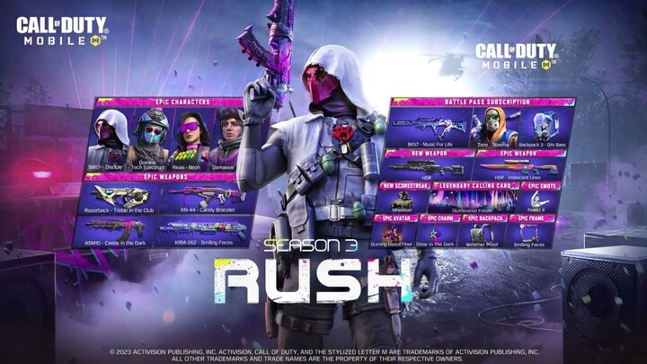 Call of Duty®: Mobile - Season 3: RUSH | Battle Pass Trailer