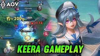 AoV : KEERA GAMEPLAY | FAST GAME - ARENA OF VALOR | LIÊNQUÂNMOBILE | ROV | COT