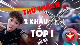 [ Garena Free Fire ] Khán Giả Yêu Cầu Thử Thách Bắn 2 AKM Lấy Top 1 Và Cái Kết - Học Mõm Free Fire