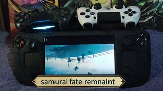 review gameplay samurai fate remnaint steamdeck