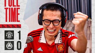 REACT MAN UNITED 1-0 OMONIA | GIÂY PHÚT BÙ GIỜ ĐAU TIM