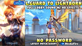 Fanny Lifeguard To Lightborn Skin Script No Password | Fanny Lightborn Ranger Skin Script | MLBB