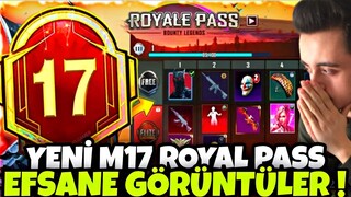 YENİ M17 ROYAL PASS EFSANE GÖRÜNTÜLER !! M17 RP 1-50 ÖDÜLLERİ !! M17 ROYAL PASS PUBG MOBİLE