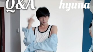 金姐是我的韩流初心罢了 泫雅Q&A翻跳