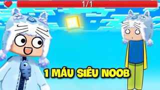 MINI GAME: MAP 1 MÁU CHO NGƯỜI NOOB NHƯNG KHIẾN MEOWPEO BỐI RỐI TRONG MINI WORLD