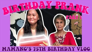 BIRTHDAY PRANK (MAMANG'S 75TH BIRTHDAY SPECIAL) [ENGLISH SUB]