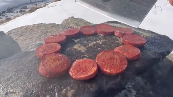 Breakfast in the Arctic