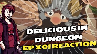 I LOVE HIM!  | Delicious in Dungeon EP 01 Reaction