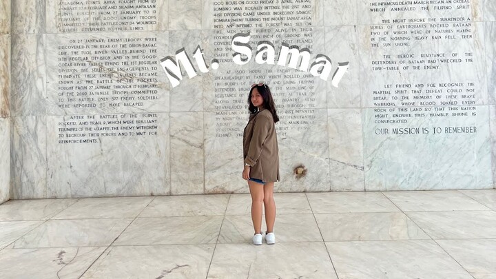 VLOG • Mt. Samat, Bataan 2022 ✝️🌄| travelwithdrei