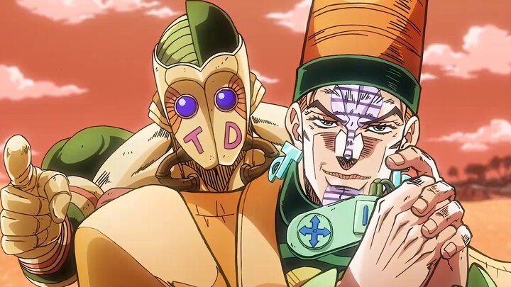 Jotaro defeated the gaming genius Darby when he first played video games? Watch Jotaro vs Darby Jr. 