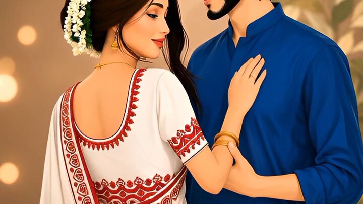 প্রিয় স্বামী মাঝে মধ্যে আমার খুব রাগ হয় মন খারাপ হয় এটা আমি জানি #reels #trending #viral #ai