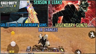 *NEW* GOLD AND DIAMOND CAMOS ON LEGENDARY GUN | LEGENDARY *GUNZO* | CHANGES IN BATTL ROYALE