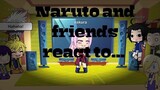 Naruto and friends react to sakura tik toks | gacha life