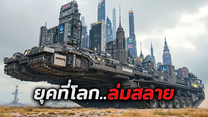 ในยุคที่โลกล่มสลาย มนุษย์ต้องย้ายมาอาศัยอยู่ในเมืองเคลื่อนที่ขนาดยักษ์ (สปอยหนัง Mortal Engines )