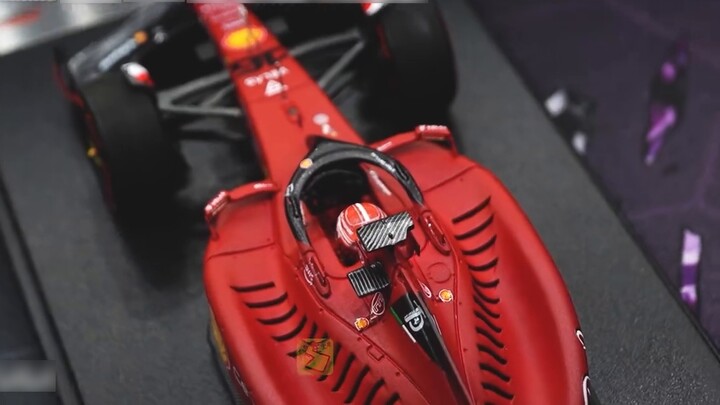 Pergerakan kamera F1/fotografi/penyuntingan campuran/menampilkan 34 koleksi model mobil F1 kepada An