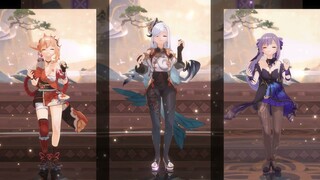 【MMD Genshin Impact】3 Girls Dance "See Tinh" #genshinimpact