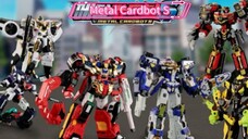 Metal Cardbot S Bluecop Trinity VS Flame Nova