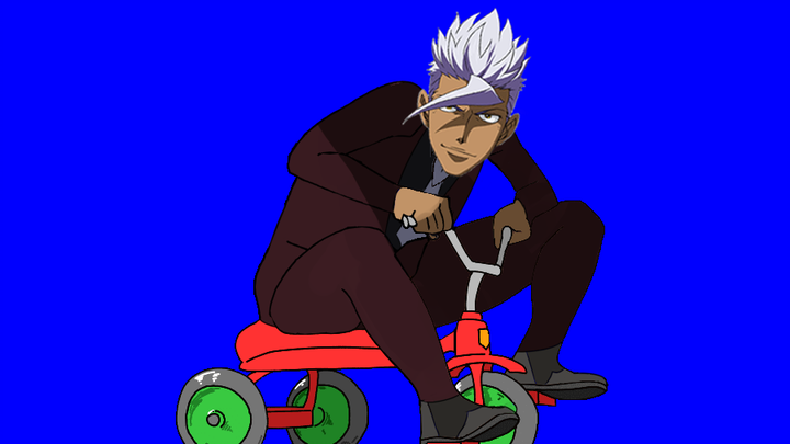 Olga Itsuka BB riding a baby stroller + usage example (real)